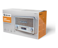 Denver Radio retro DAB+/FM Denver DAB-18 ligh wood - 1535077 - zdjęcie 5